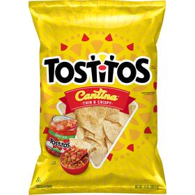 Tostitos Cantina Tortilla Chips Thin & Crispy 10 Oz