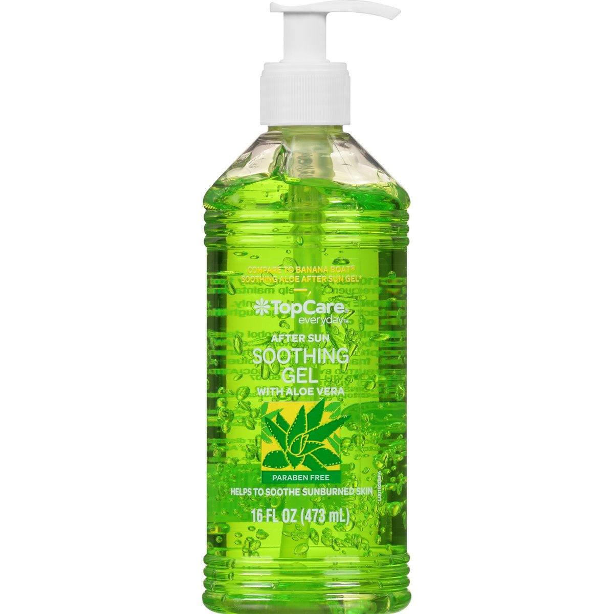 Topcare Aftersun Aloe Gel 16 oz