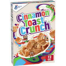 General Mills Cinnamon Toast Crunch Breakfast Cereal/12 Oz