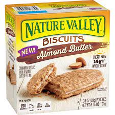 Nature Valley Biscuits Almond Butter 5 pack