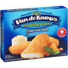 Van de Kamp's Crispy Fish Fillet's 10ct