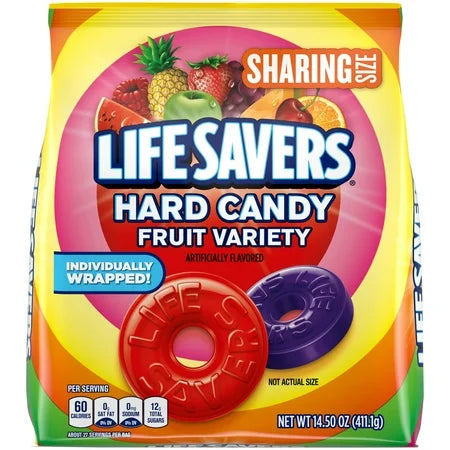 Lifesavers Fruit Variety Hard Candy 14.50oz