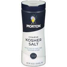 Morton Coarse Kosher Salt 16oz