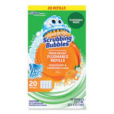 Scrubbing Bubbles Fresh Brush Flushable Refills 20 ct