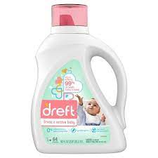 Dreft Laundry Detergent Stage:2 Active Stage 92oz