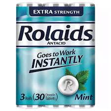 Rolaids Extra Mint Roll 3pk