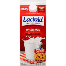 Lactaid Whole Milk Half Gallon