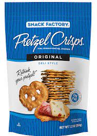 Snack Factory Pretzel Crisp 7.2Oz, Original