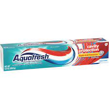 Aquafresh Cavity Protection Fluoride Toothpaste Cool Mint 5.6 oz