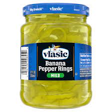 Vlasic Banana Pepper Rings/12 Oz, Mild Banana Pepper Rings