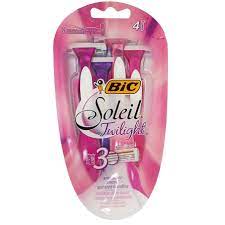 Bic Soleil Twilight Smoother Shave Scented Handles 4ct/432682