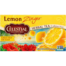 Celestial Seasonings Lemon Zinger Herbal Tea  20ct