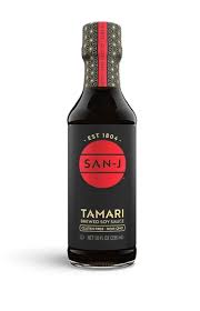 San-J Tamari Brewed Gluten Free Soy Sauce 10fl oz