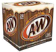 A&W Root Beer 12oz 24pk