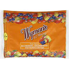 Wyman's Mango Berry Frozen Fruit 3 lb