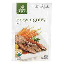 Simply Organic Brown Gravy Seasoning Mix 1oz