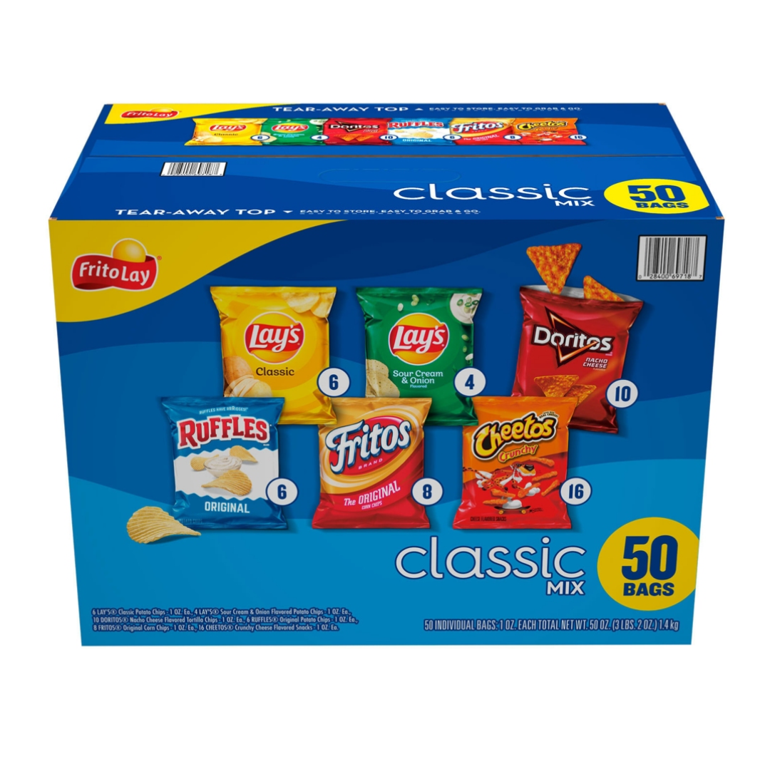 Frito Lay Variety Pack Classic 50 ct