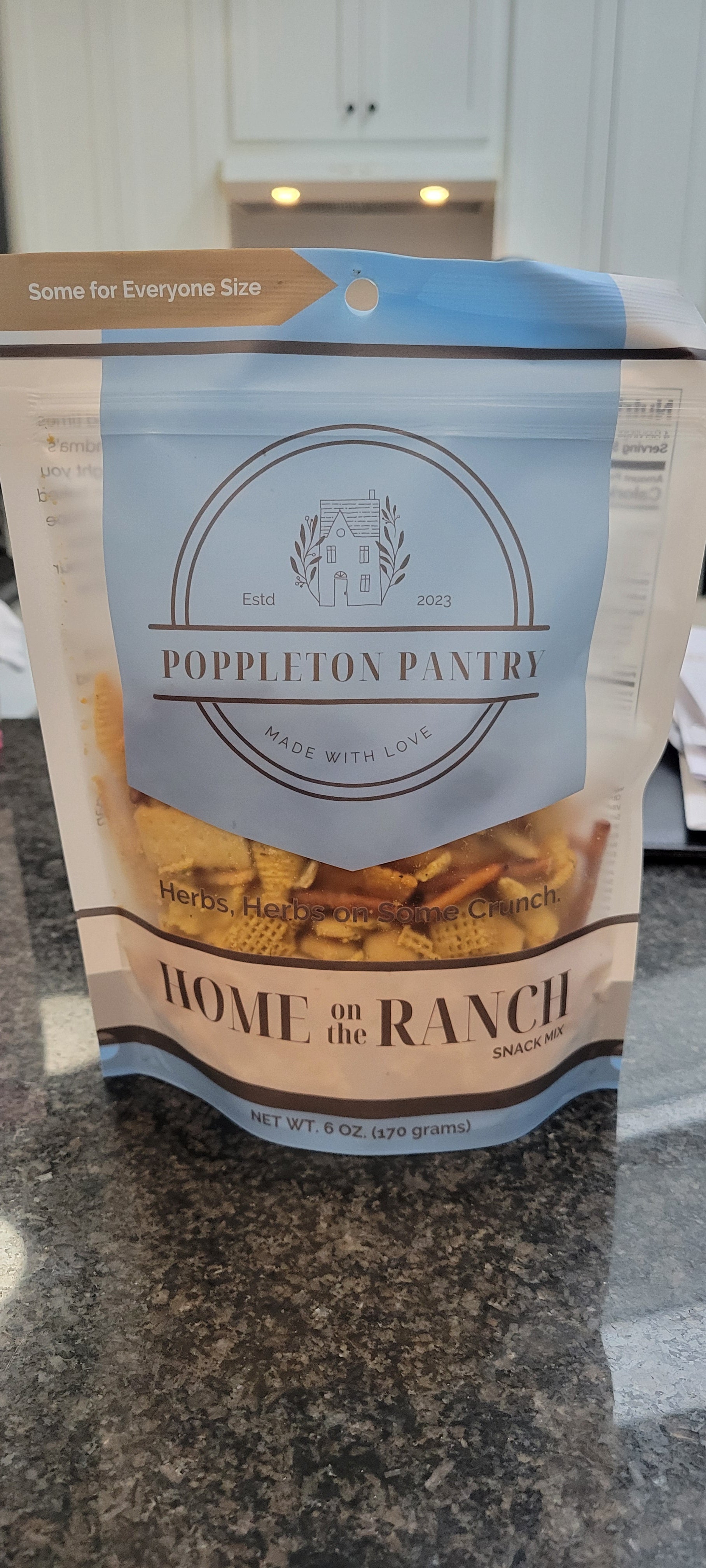 Poppleton Pantry Home On The Ranch Snack Mix 6oz