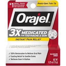 Orajel Max Strength Gel 0.25oz