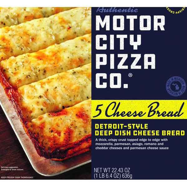 Motor City Pizza 5 Cheese Bread 22 oz