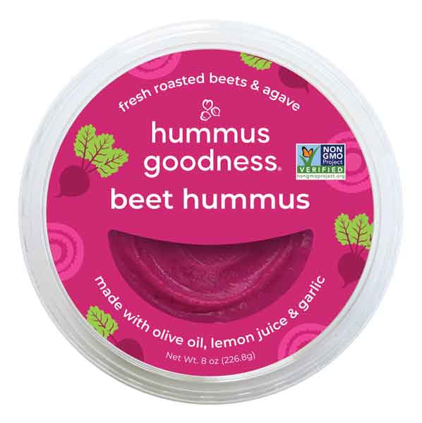 Hummus Goodness Beet Hummus 8 oz