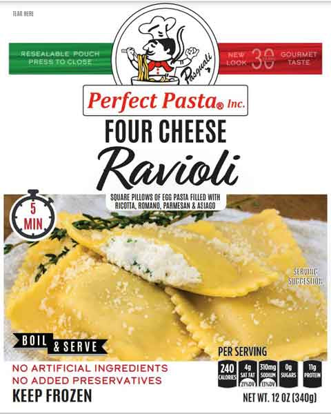 Perfect Pasta Four Cheese Ravioli 12 oz