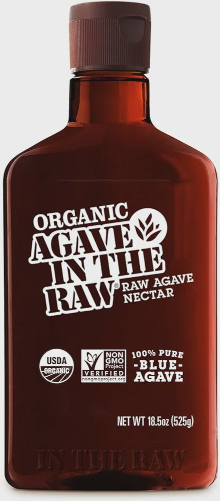 Organic Agave in the Raw Pure Blue Agave Nectar 18.5 oz