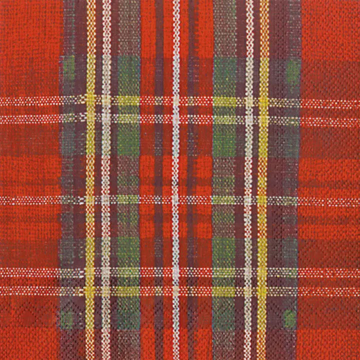 Classic Check Napkins, 25x25, 20ct.