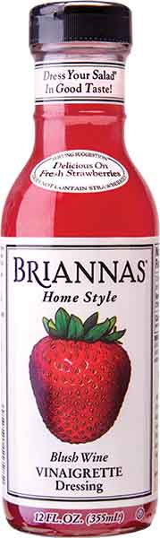 Brianna's Blush Wine Vinaigrette 12 oz