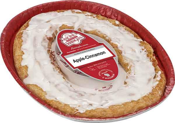 Racine Apple Cinnamon Danish Kringle 14oz