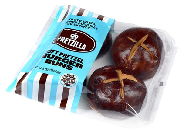 Pretzilla Pretzel Bun 4 ct