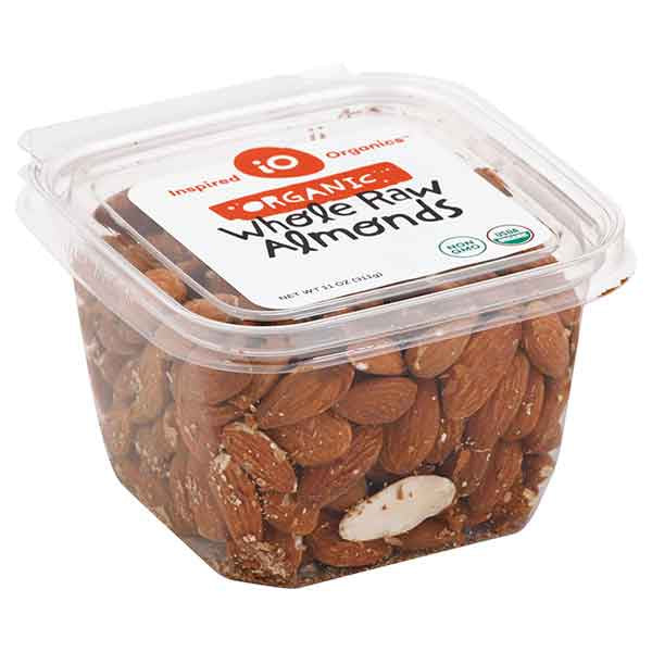 Inspired Organics Raw Almonds 11 0z