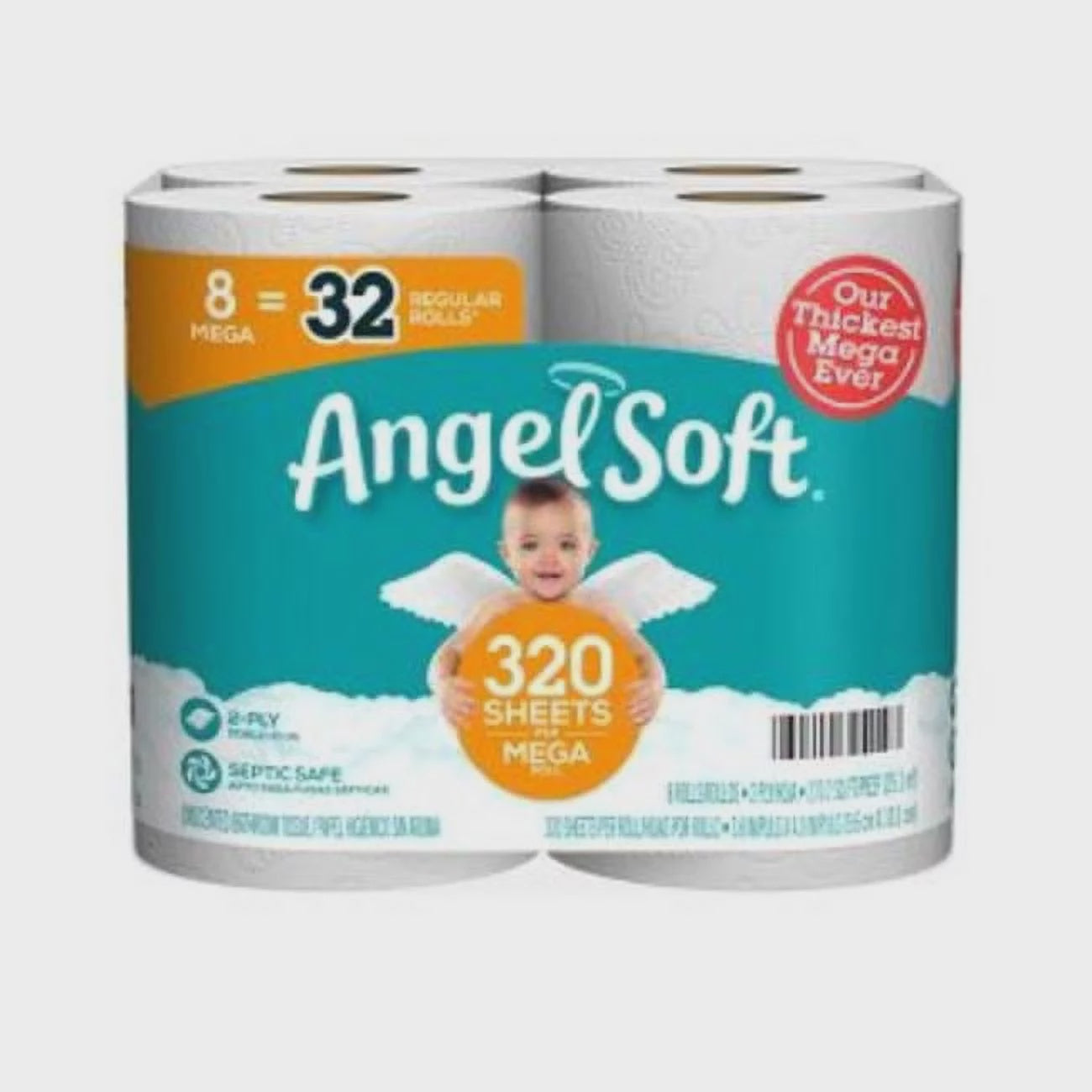 Angel Soft Toilet Paper 8 ct