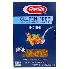 Barilla Gluten Free Rotini Pasta 12oz