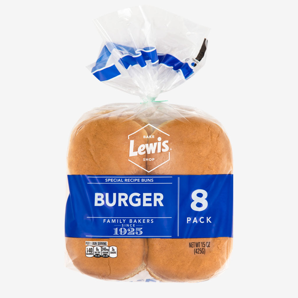 Lewis Bakehouse Hamburger Buns 8ct