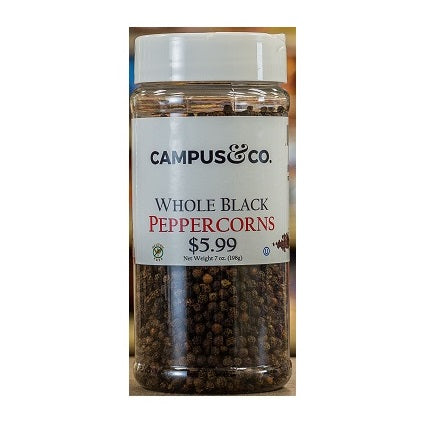 Campus&Co. Pepper, Blk - Whole Peppercorn 7oz