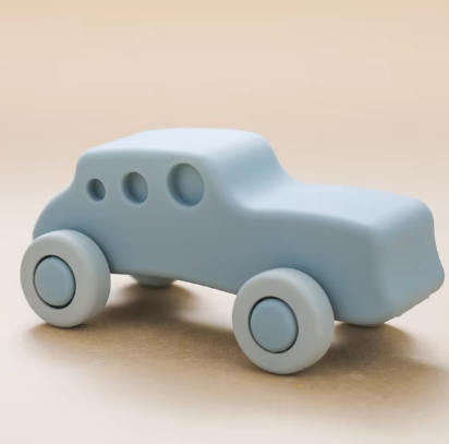 Baby Silicone Blue Car