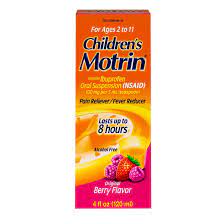 Children's Motrin Pain Reliever/Fever Reducer/4 Oz