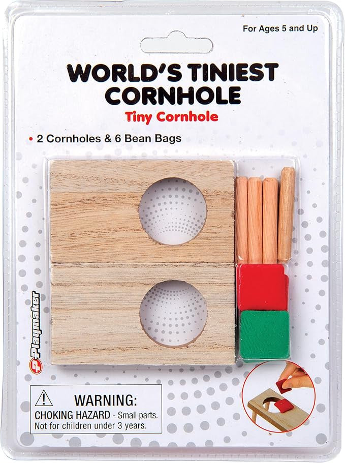 World's Tiniest Cornhole Game