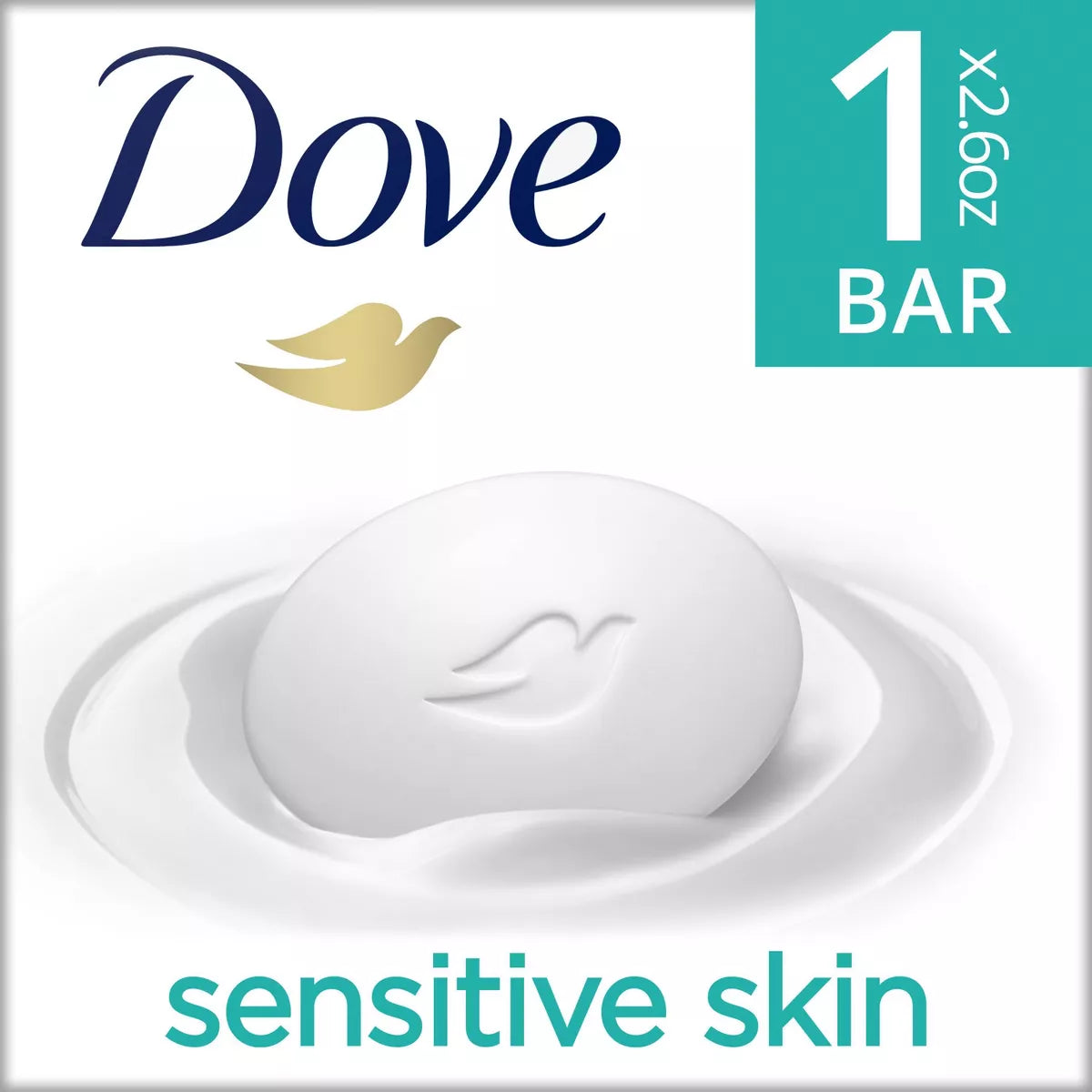 Dove Sensitive Skin Bar Soap 3.75oz