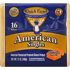 Dutch Farms American Cheese Slices 12oz