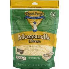 Dutch Farms Shredded Mozzarella Cheese 8oz