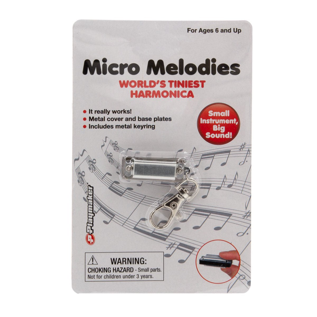 Micro Melodies World's Tiniest Harmonica