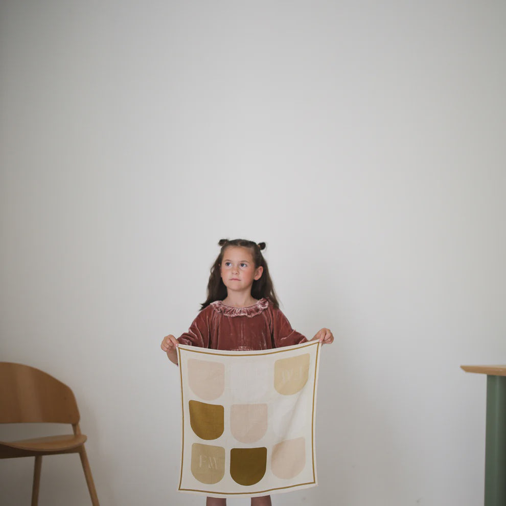 Frankie Mae Autumn Sunday Palette Mini Scarf
