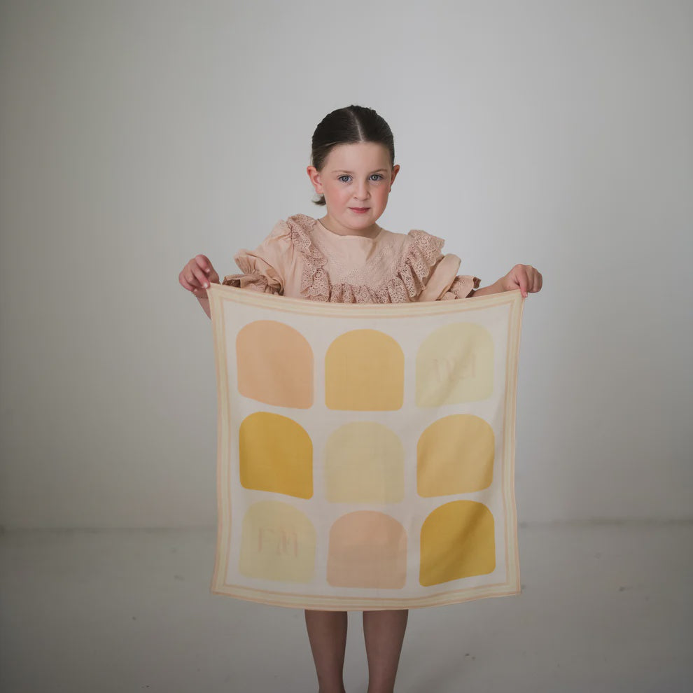 Frankie Mae Sun Raie Palette Mini Scarf