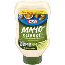 Kraft Olive Oil Mayonnaise Squeeze Bottle 22oz