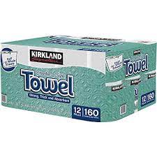 Kirkland Signature Create-A-Size Paper Towels, 2-Ply, 12 Roll Pack