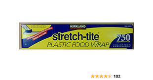 Kirkland Stretch Tite Plastic Food Wrap/750 ft