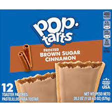 Kellogg's Pop-Tarts Frosted Brown Sugar Cinnamon Pastries 12ct