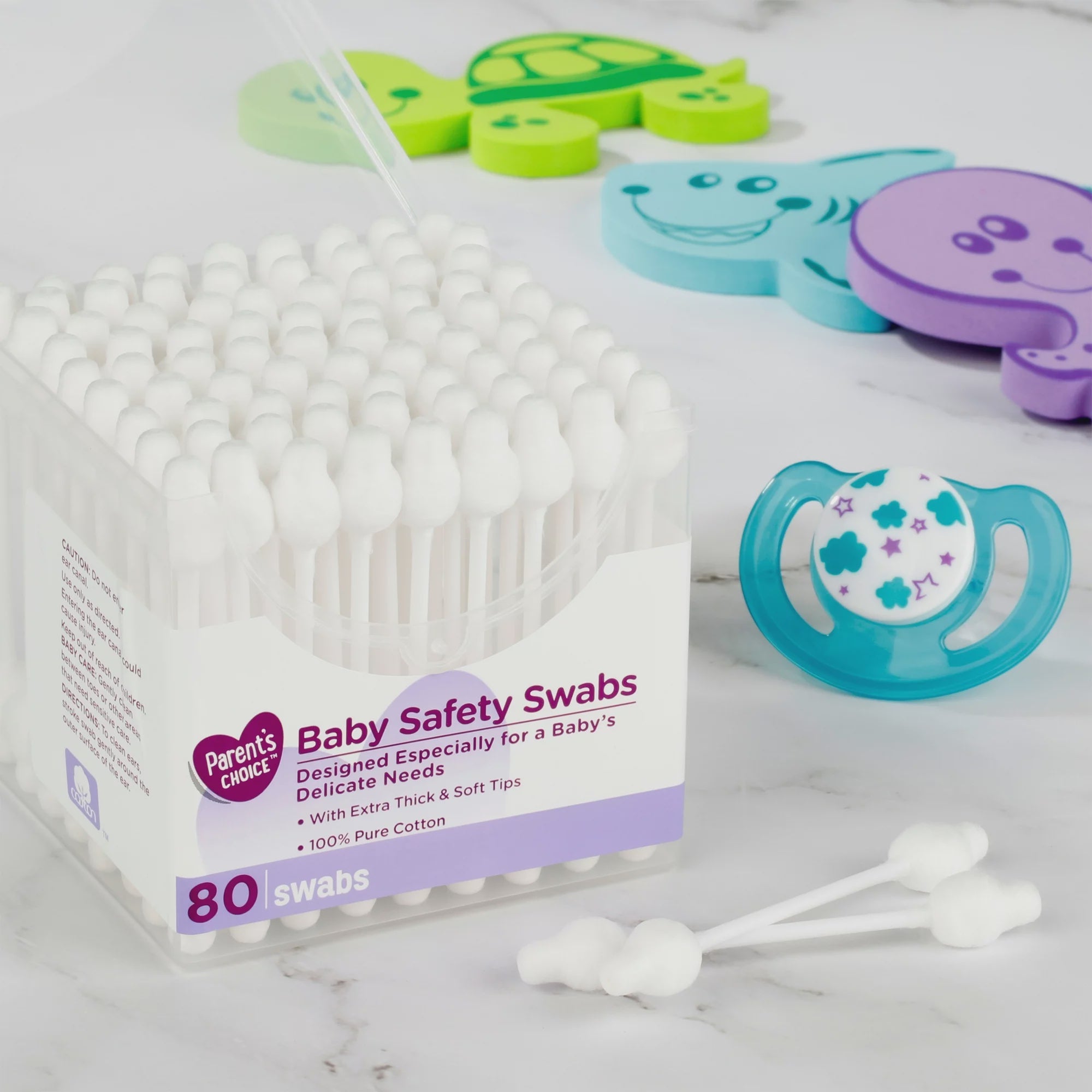 Parent's Choice Safety Swabs 80 ct